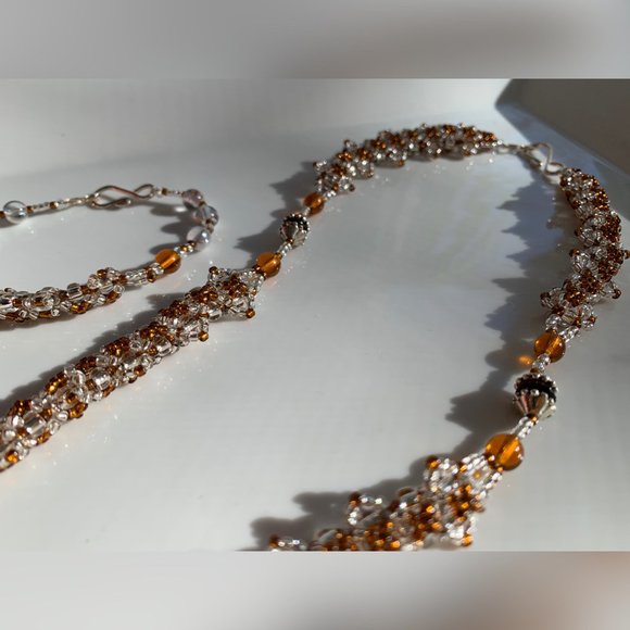 Swarovski Beaded & Crystals Handmade Set - Picture 8 of 11